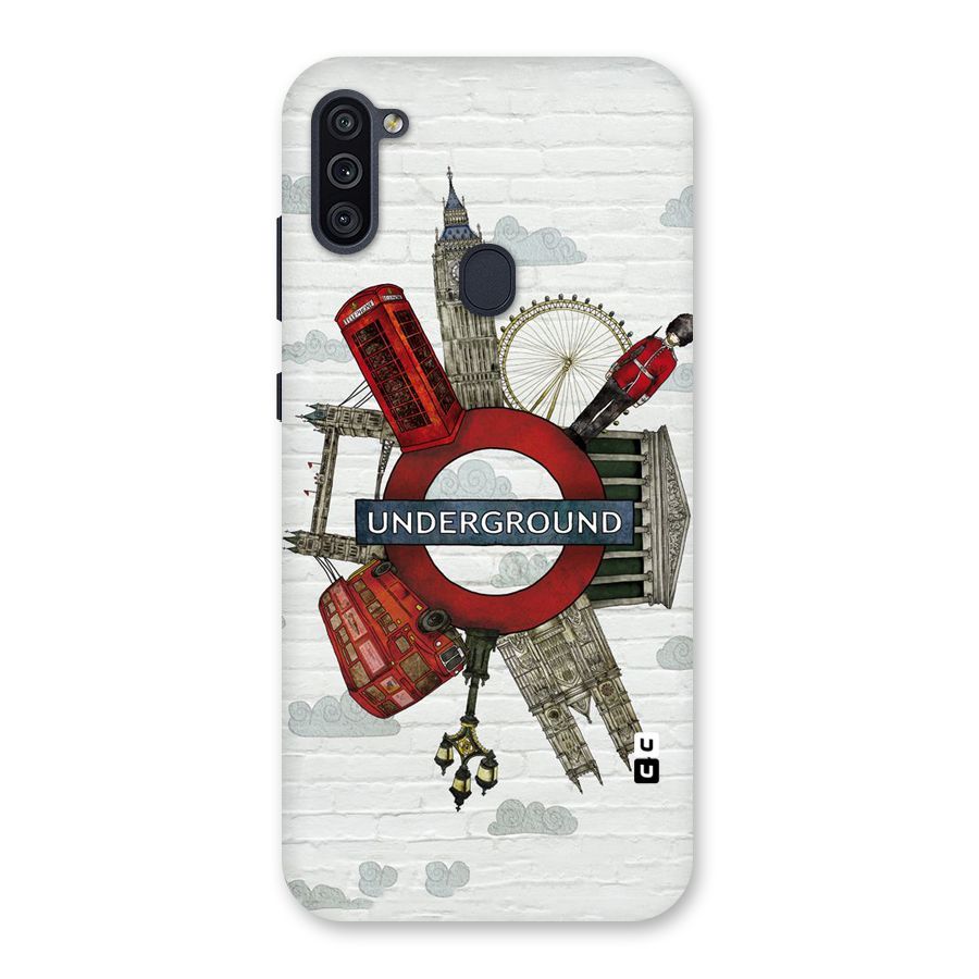 Underground Design Back Case for Galaxy M11