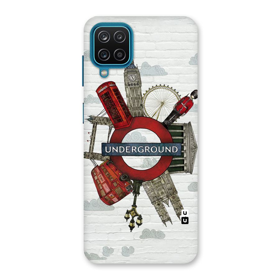Underground Design Back Case for Galaxy M12