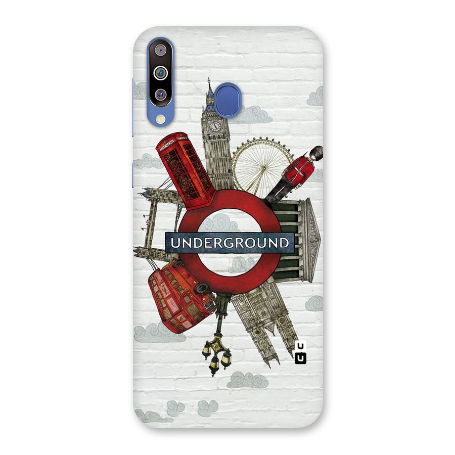 Underground Design Back Case for Galaxy M30