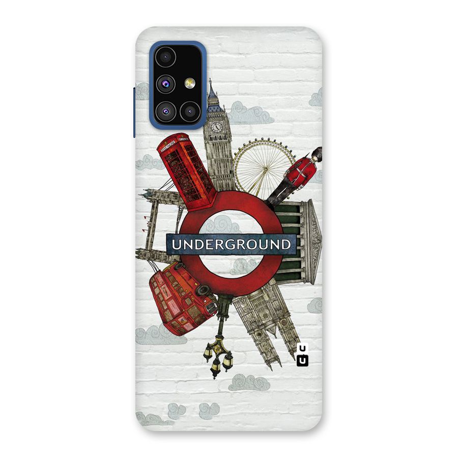 Underground Design Back Case for Galaxy M51