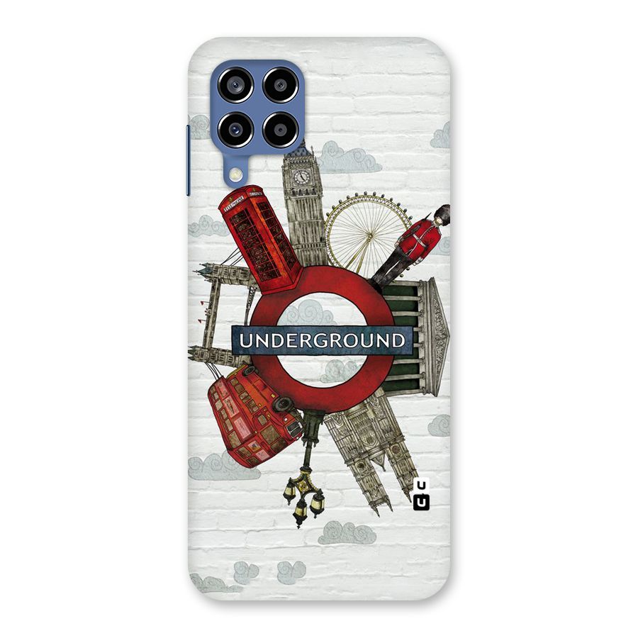 Underground Design Back Case for Galaxy M53 5G