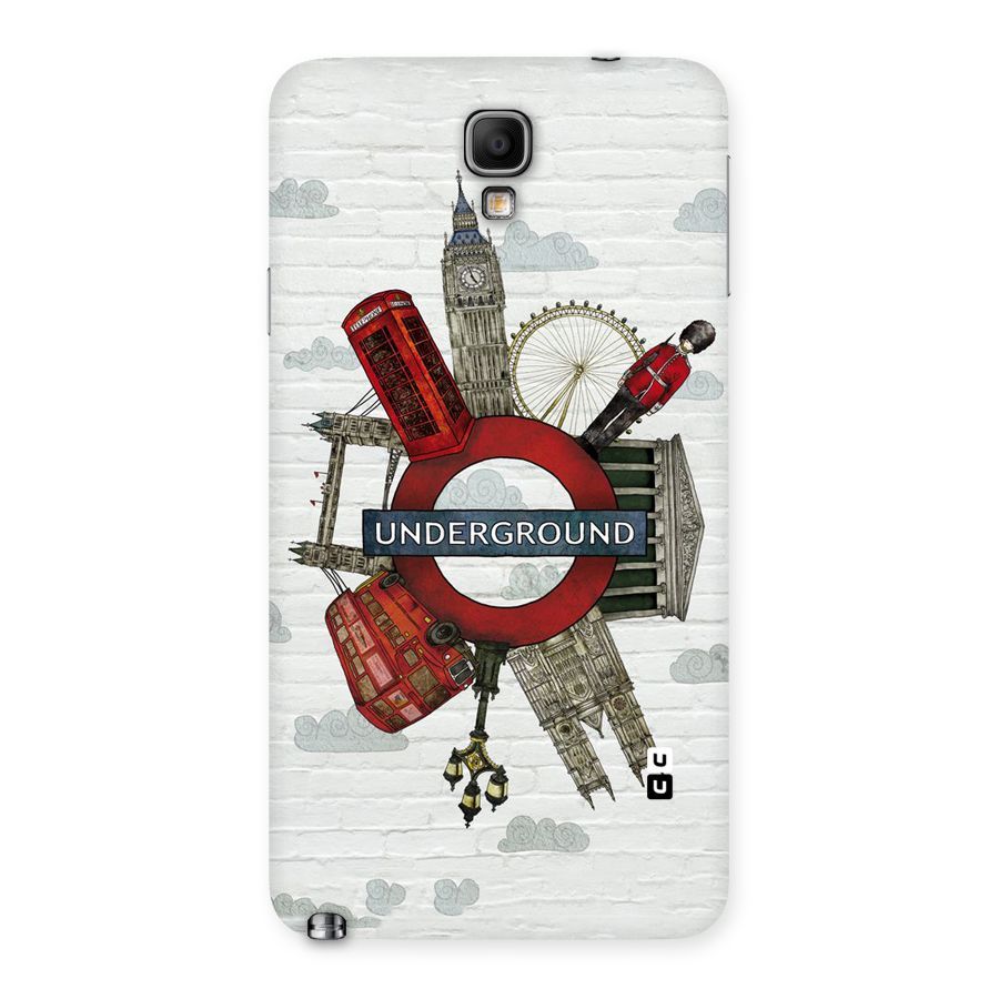 Underground Design Back Case for Galaxy Note 3 Neo