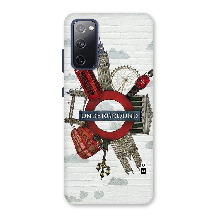 Underground Design Back Case for Galaxy S20 FE