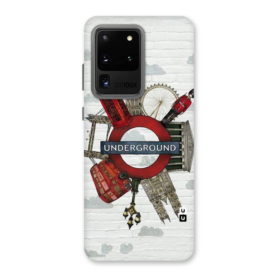 Underground Design Back Case for Galaxy S20 Ultra