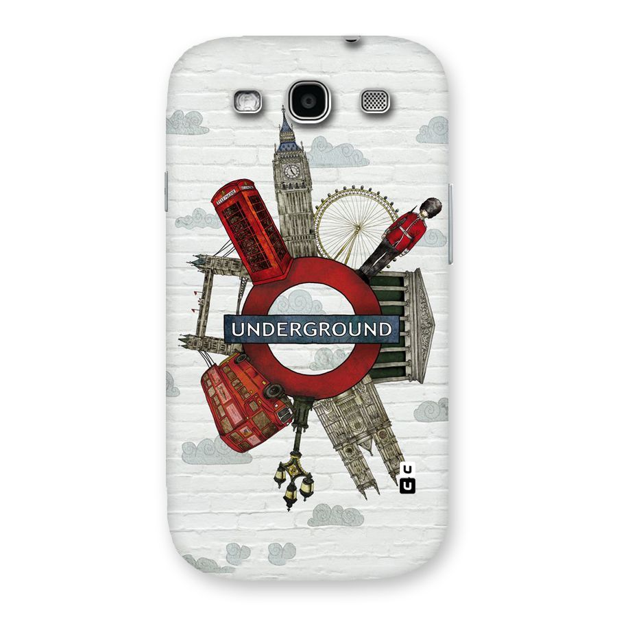 Underground Design Back Case for Galaxy S3