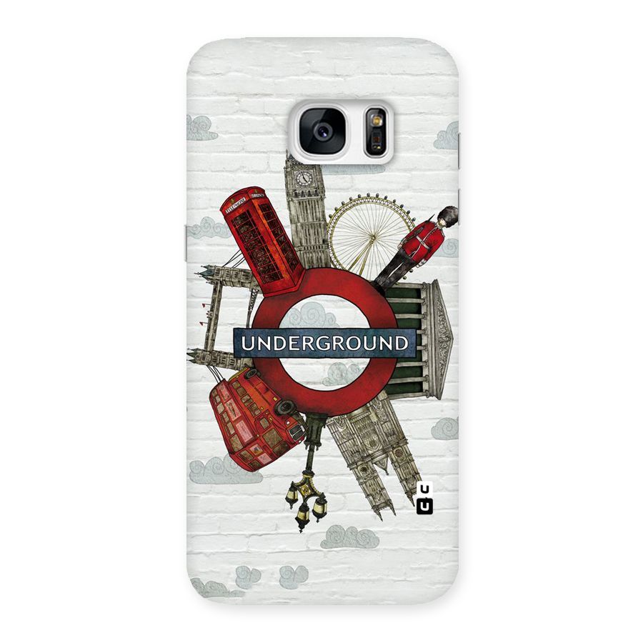 Underground Design Back Case for Galaxy S7 Edge