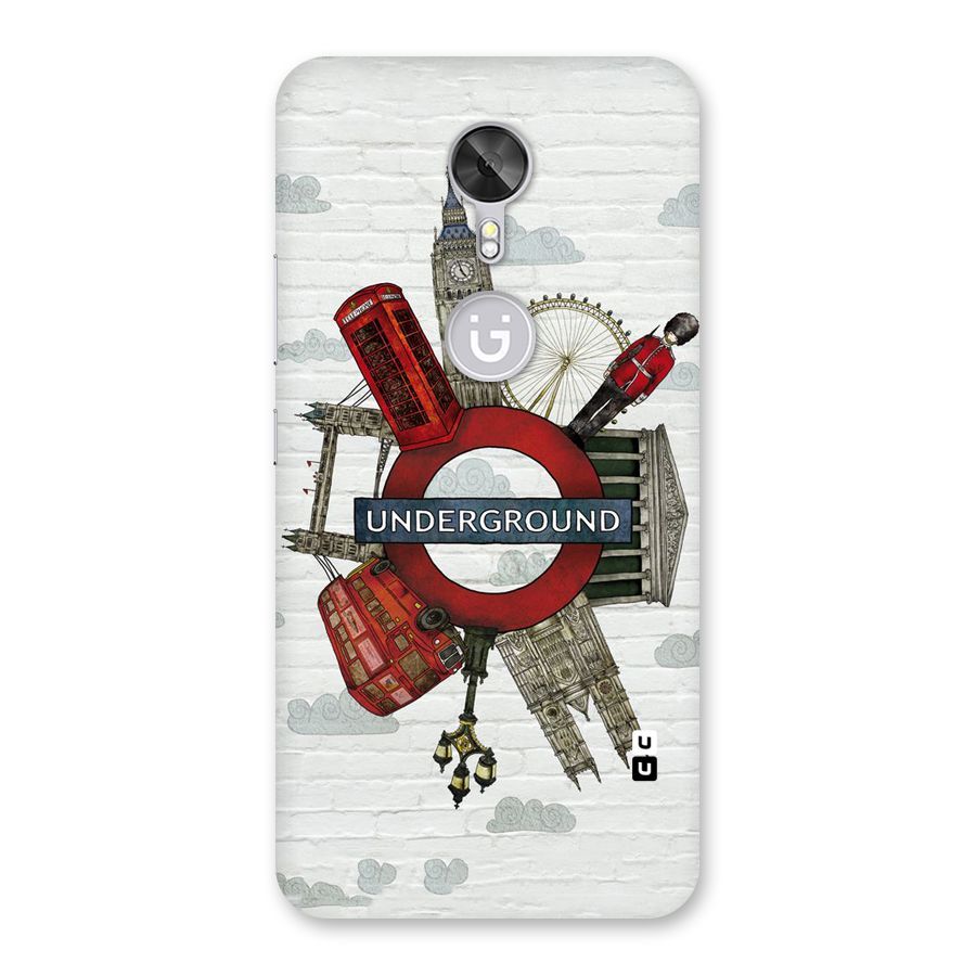 Underground Design Back Case for Gionee A1