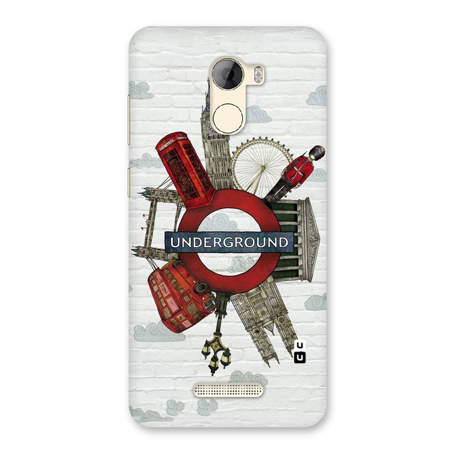 Underground Design Back Case for Gionee A1 LIte