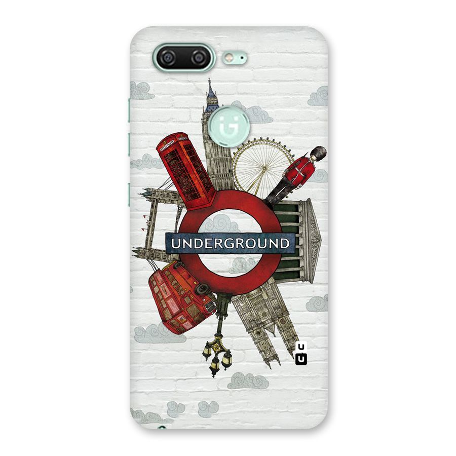 Underground Design Back Case for Gionee S10