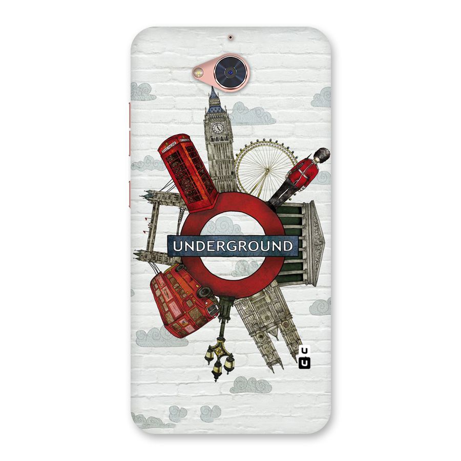 Underground Design Back Case for Gionee S6 Pro