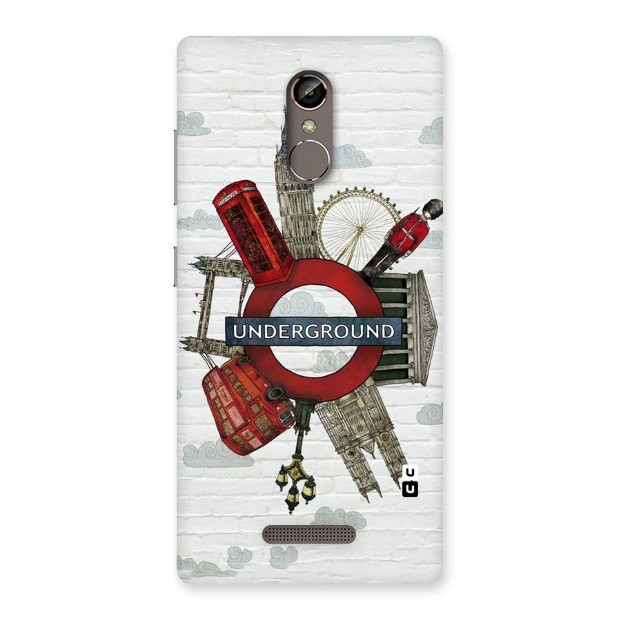 Underground Design Back Case for Gionee S6s
