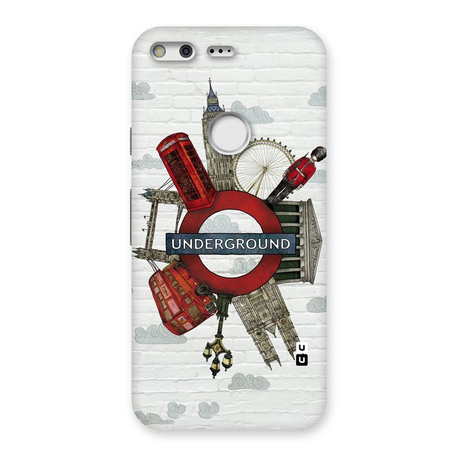 Underground Design Back Case for Google Pixel