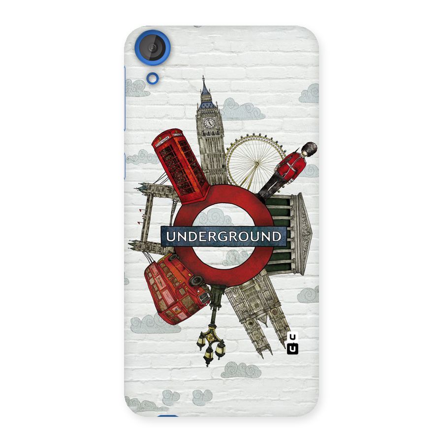 Underground Design Back Case for HTC Desire 820