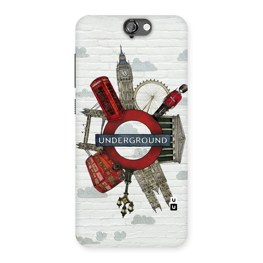 Underground Design Back Case for HTC One A9