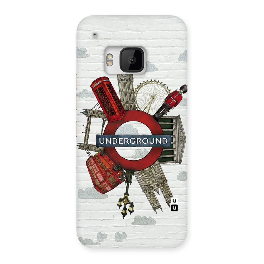 Underground Design Back Case for HTC One M9
