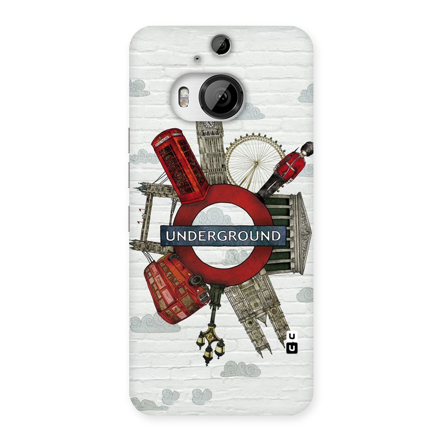 Underground Design Back Case for HTC One M9 Plus