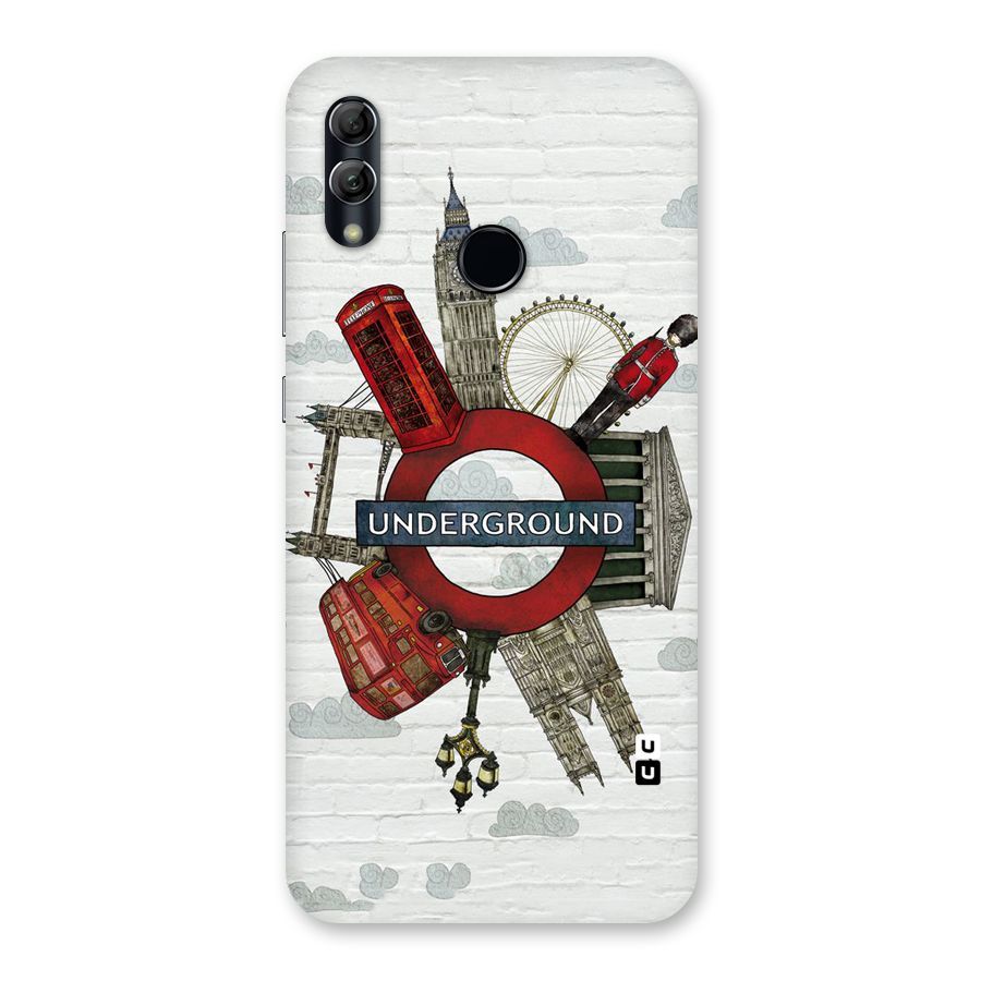 Underground Design Back Case for Honor 10 Lite