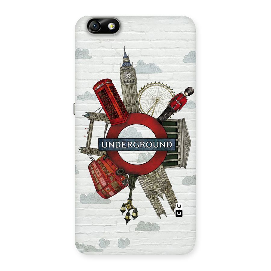 Underground Design Back Case for Honor 4X