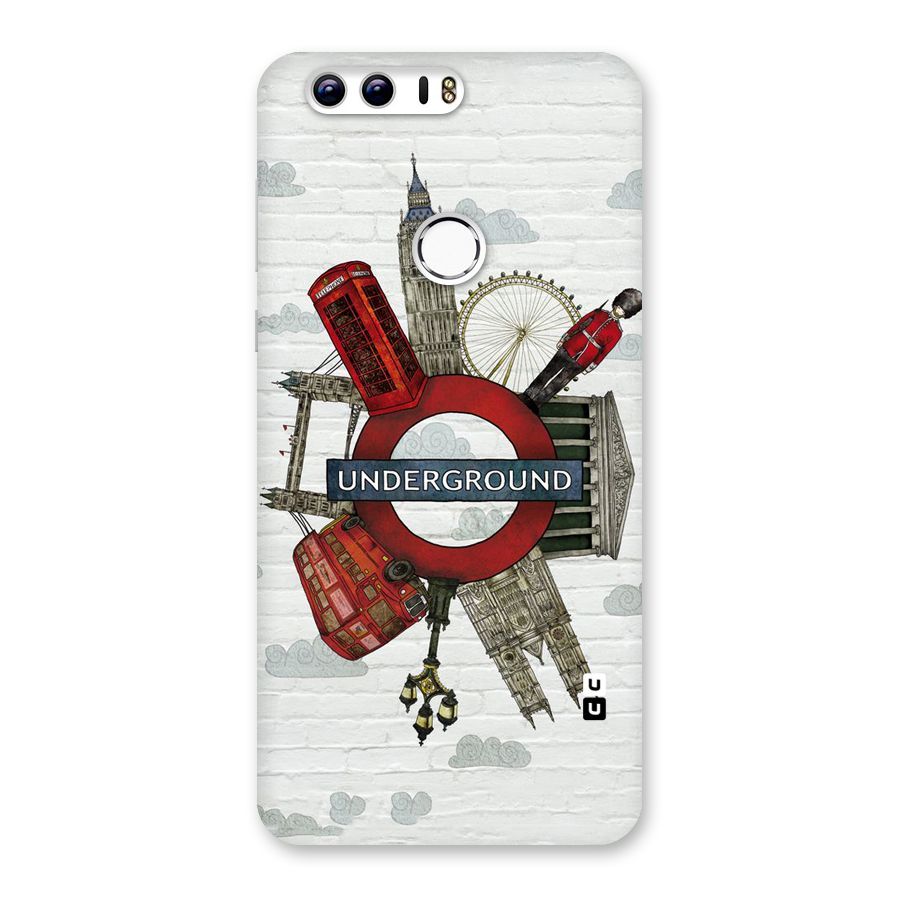 Underground Design Back Case for Honor 8