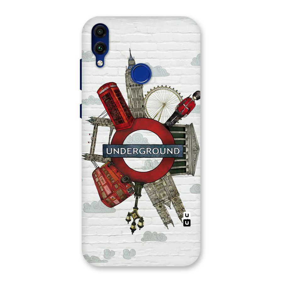 Underground Design Back Case for Honor 8C
