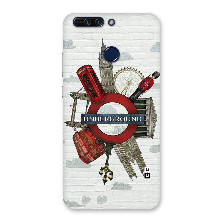 Underground Design Back Case for Honor 8 Pro