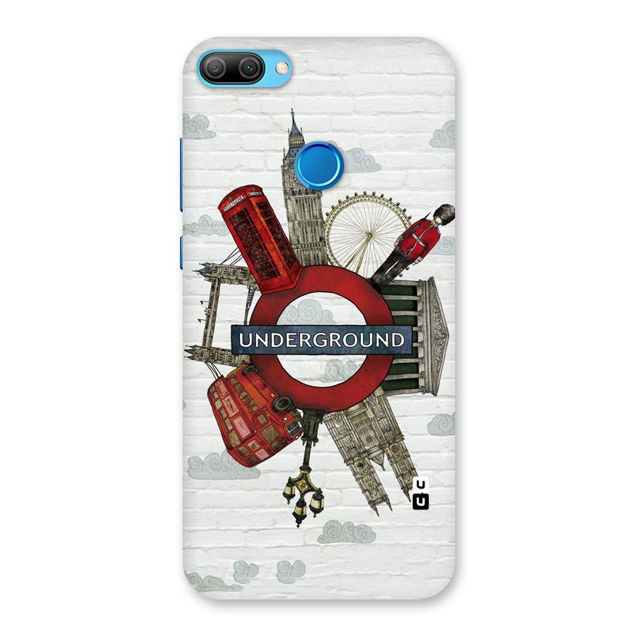 Underground Design Back Case for Honor 9N