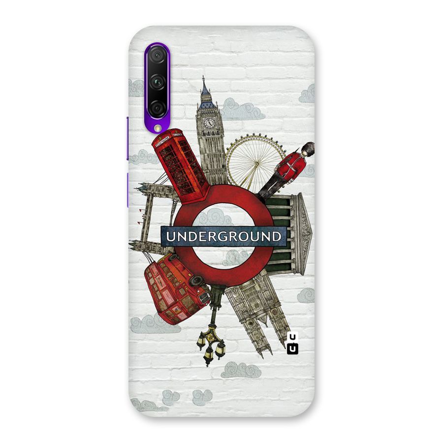 Underground Design Back Case for Honor 9X Pro