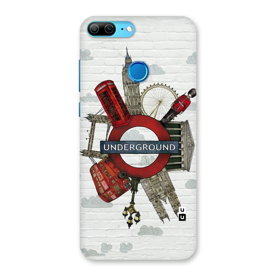 Underground Design Back Case for Honor 9 Lite