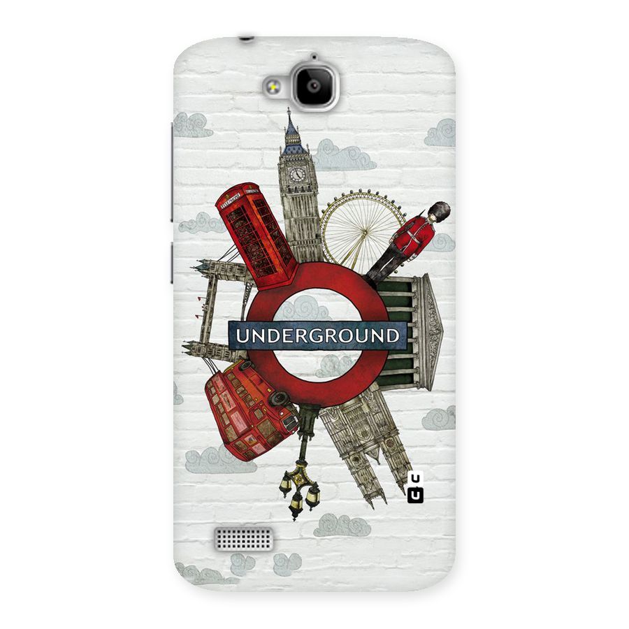 Underground Design Back Case for Honor Holly