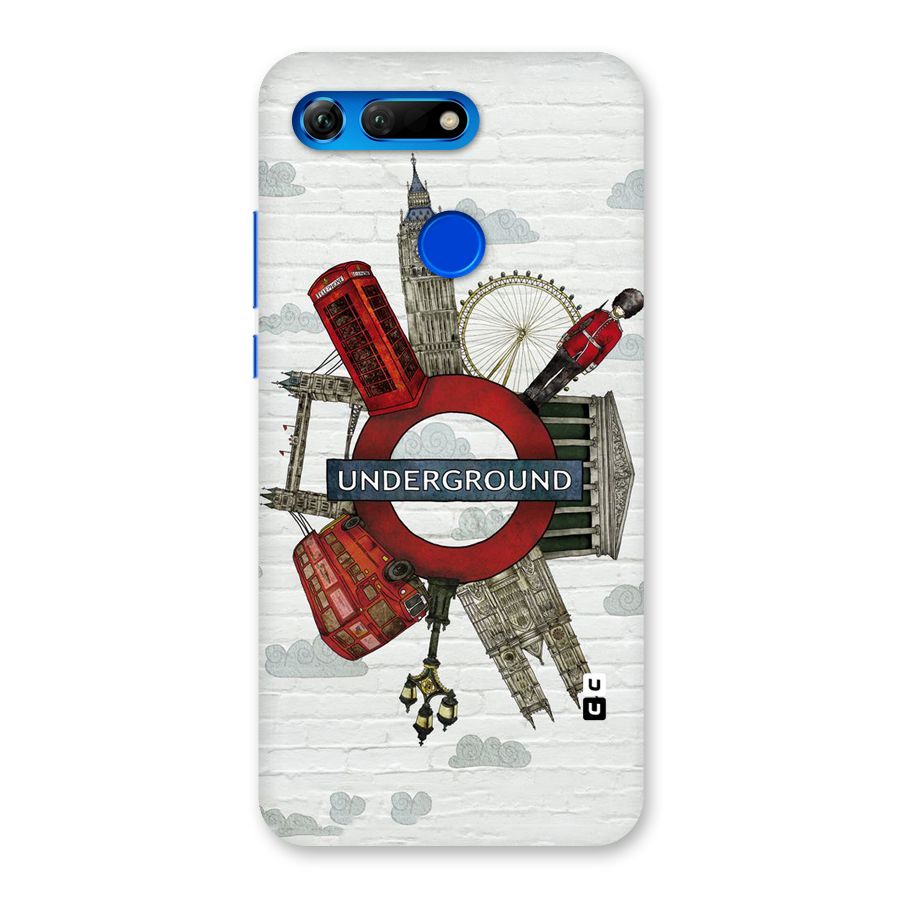 Underground Design Back Case for Honor View 20