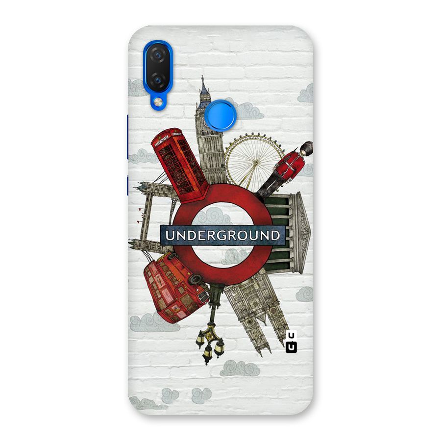 Underground Design Back Case for Huawei P Smart+