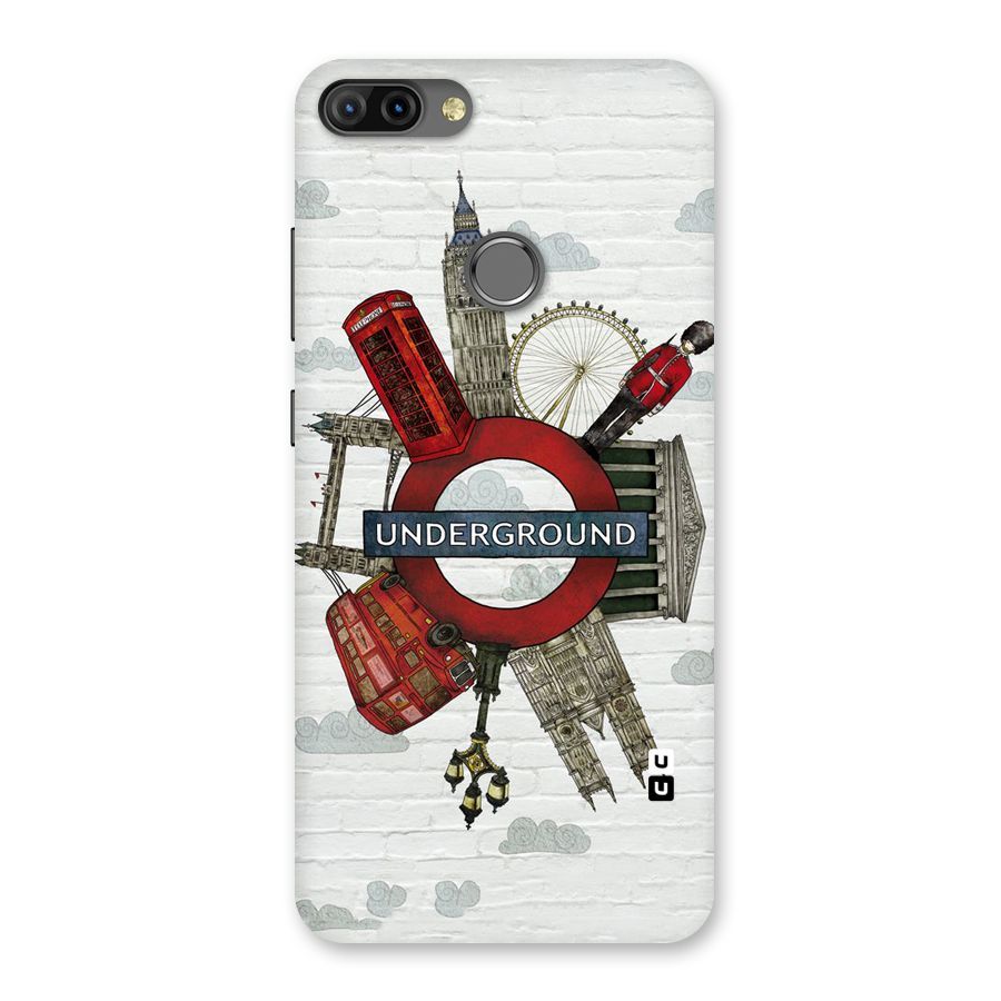 Underground Design Back Case for Infinix Hot 6 Pro