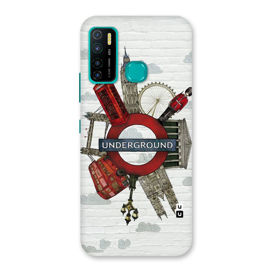 Underground Design Back Case for Infinix Hot 9 Pro