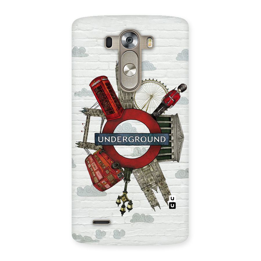 Underground Design Back Case for LG G3