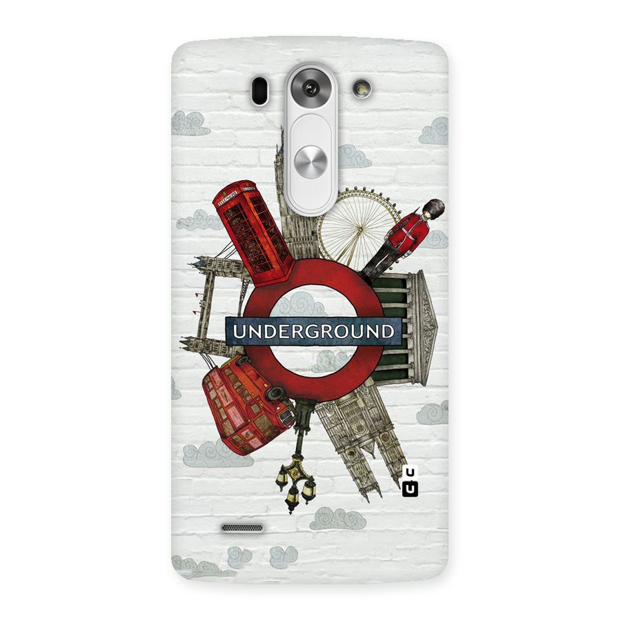 Underground Design Back Case for LG G3 Mini
