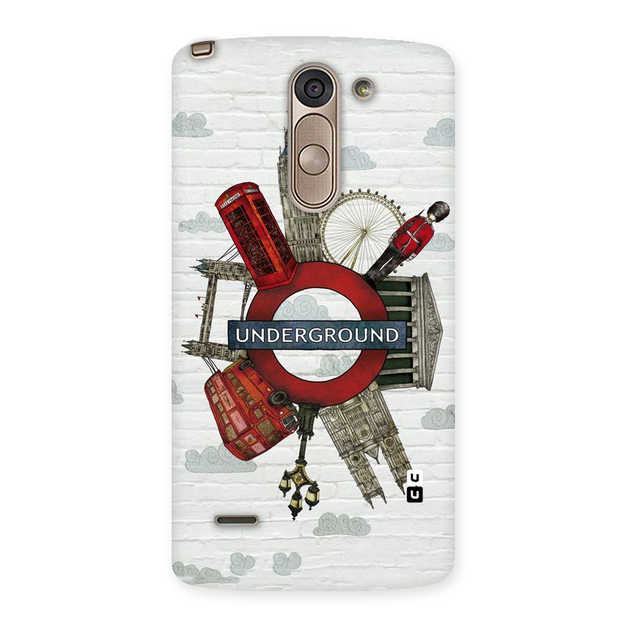 Underground Design Back Case for LG G3 Stylus
