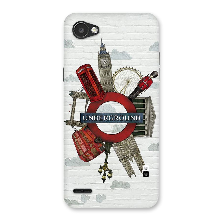 Underground Design Back Case for LG Q6