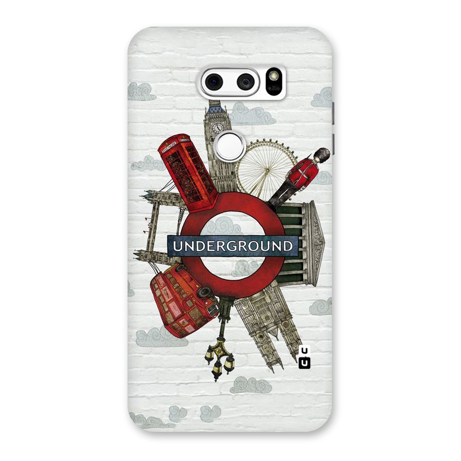 Underground Design Back Case for LG V30