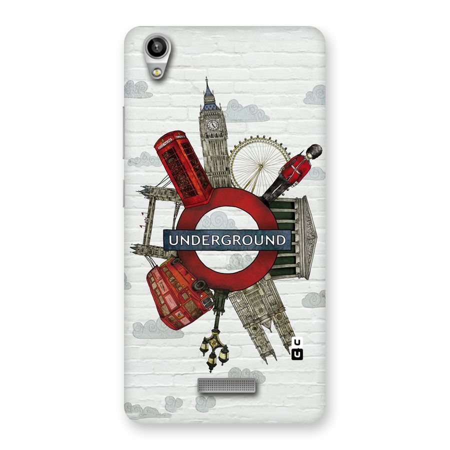 Underground Design Back Case for Lava-Pixel-V1