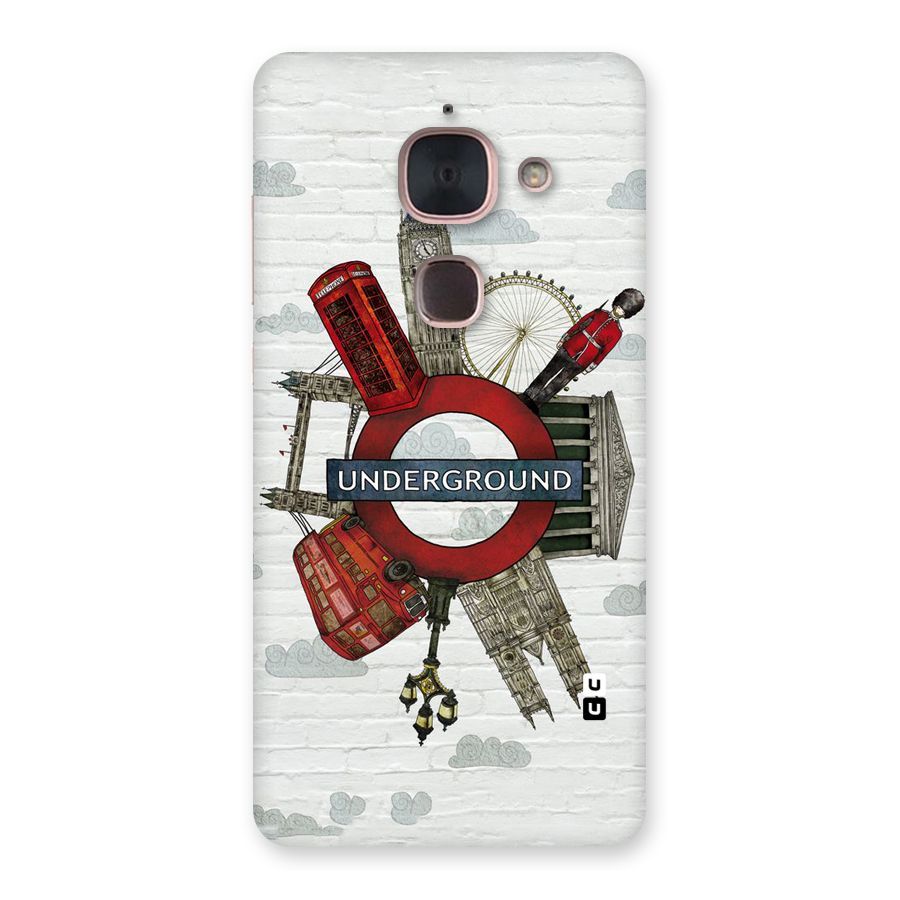 Underground Design Back Case for Le Max 2