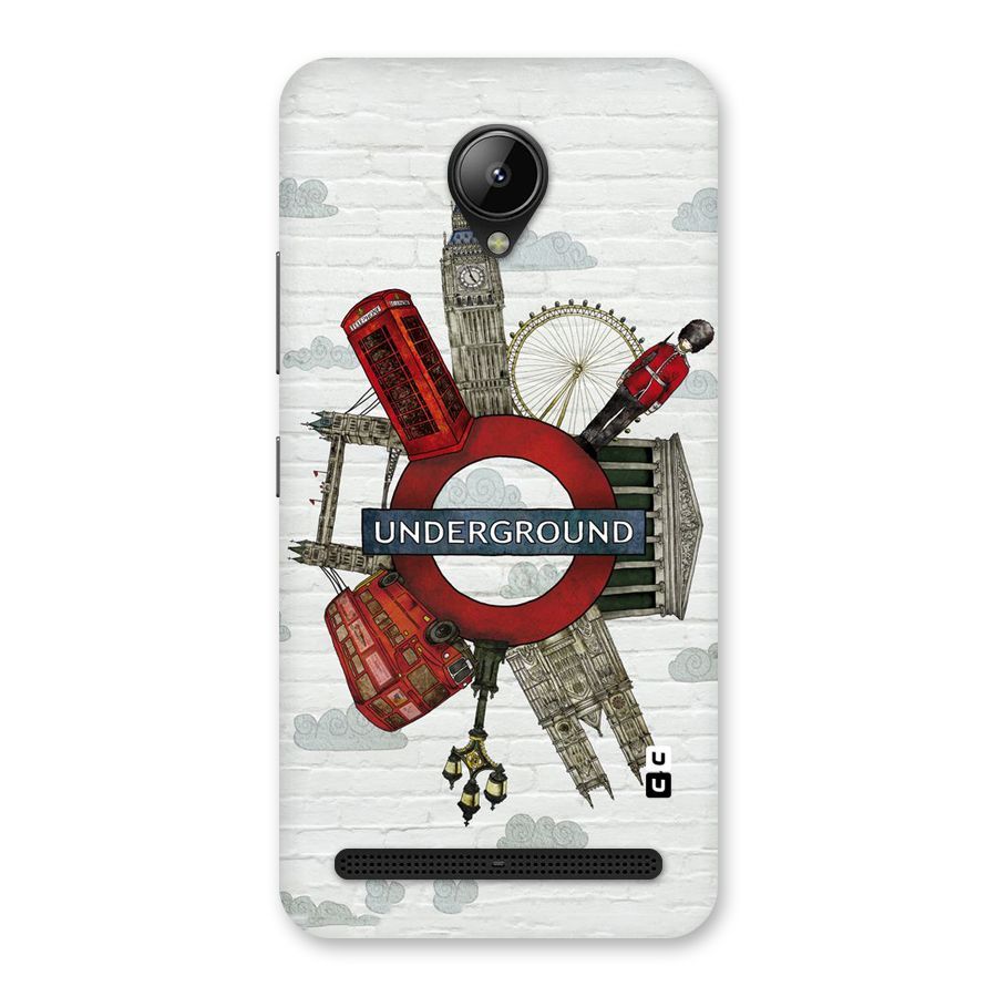 Underground Design Back Case for Lenovo C2