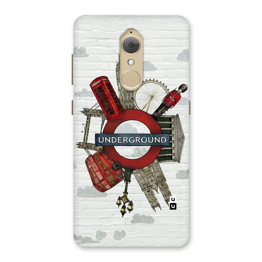 Underground Design Back Case for Lenovo K8