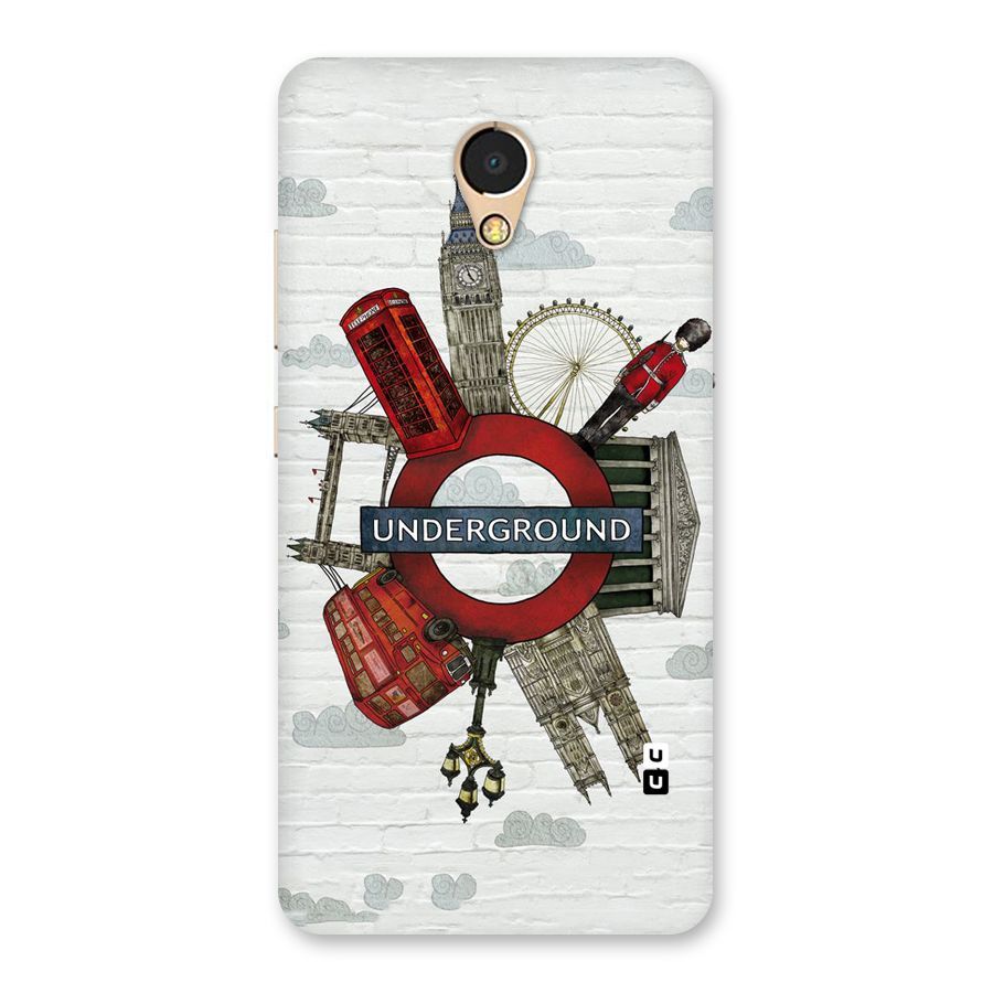 Underground Design Back Case for Lenovo P2