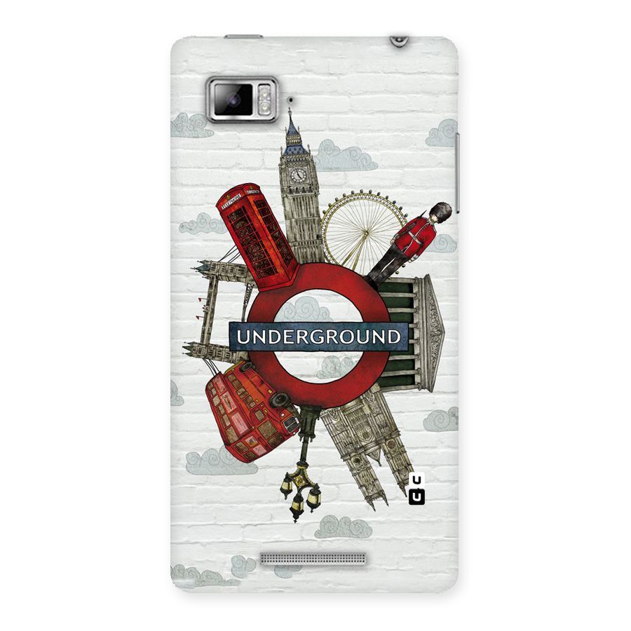 Underground Design Back Case for Lenovo Vibe Z K910