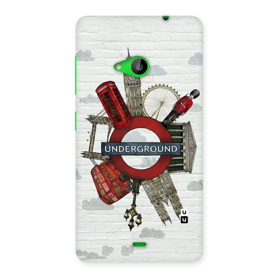 Underground Design Back Case for Lumia 535