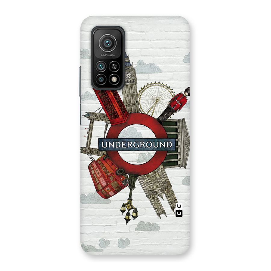 Underground Design Back Case for Mi 10T 5G