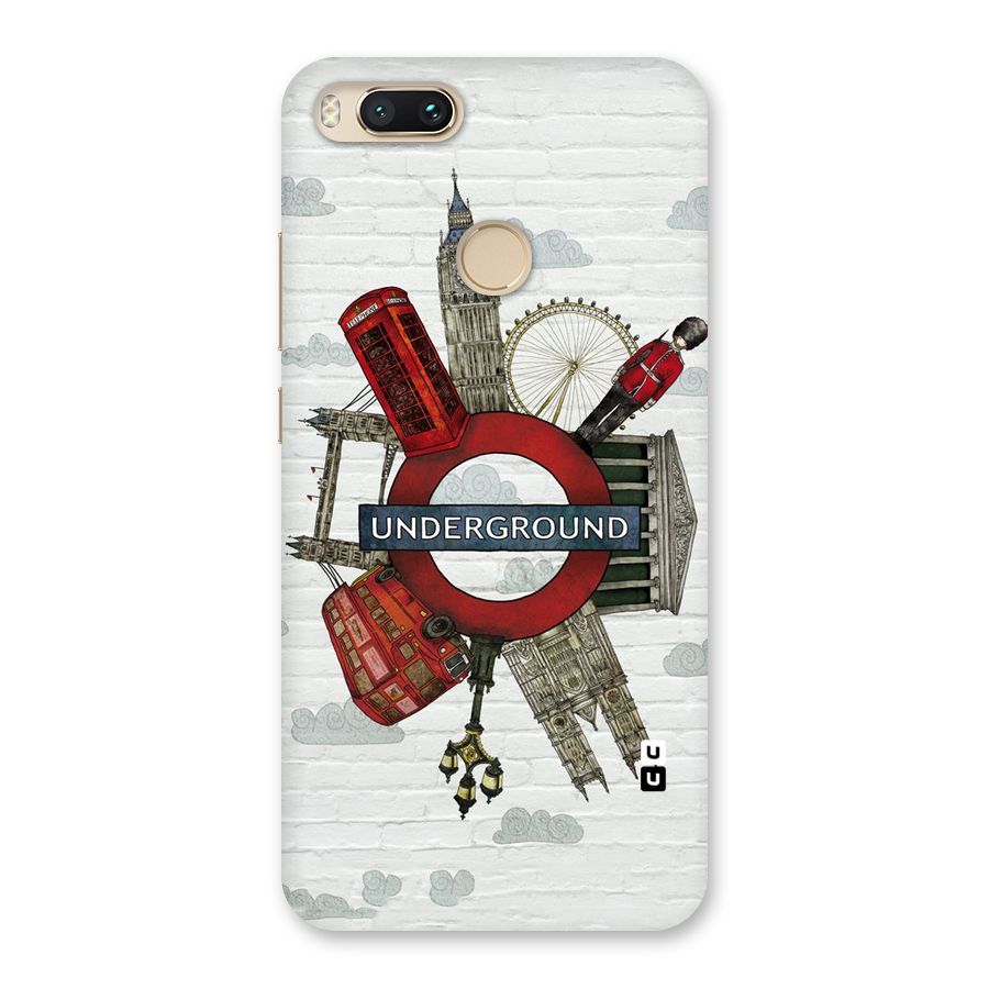 Underground Design Back Case for Mi A1