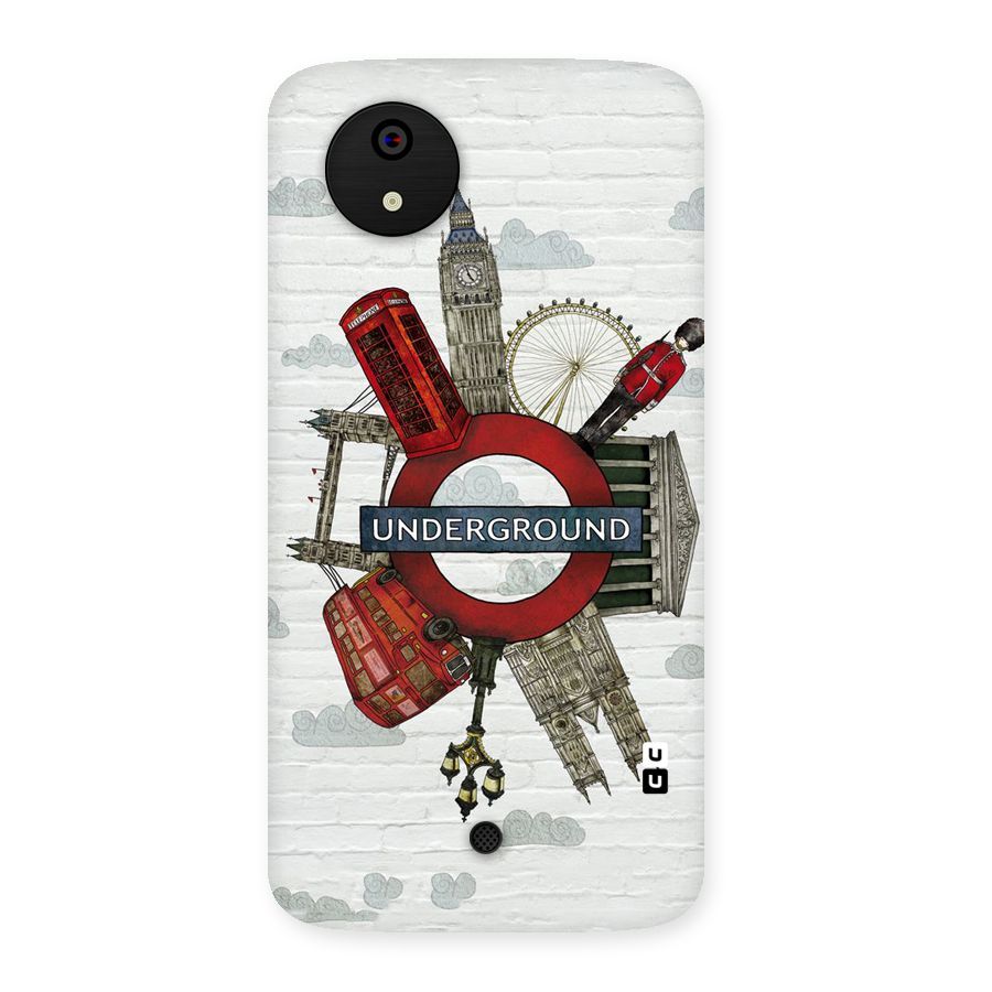 Underground Design Back Case for Micromax Canvas A1