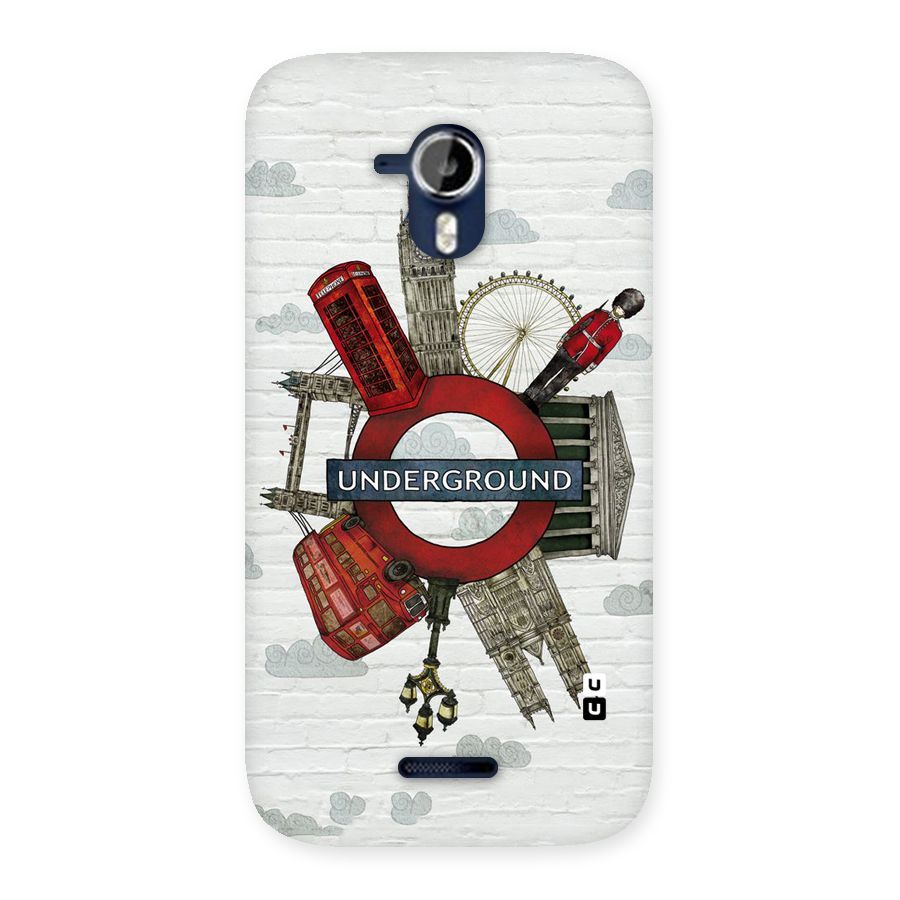 Underground Design Back Case for Micromax Canvas Magnus A117