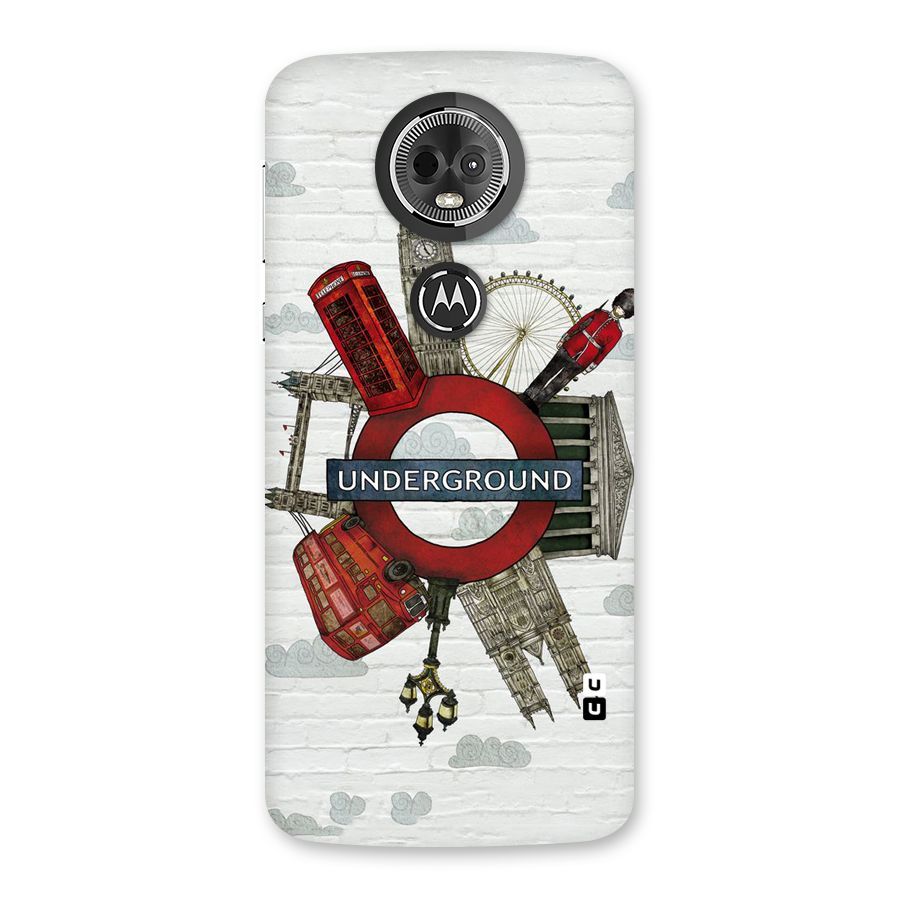 Underground Design Back Case for Moto E5 Plus